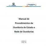 Ouvidoria do Estado lança manual de procedimentos da rede de ouvidorias
