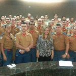 Corpo de Bombeiros recebe palestra sobre controle e Lei de Acesso à Informação